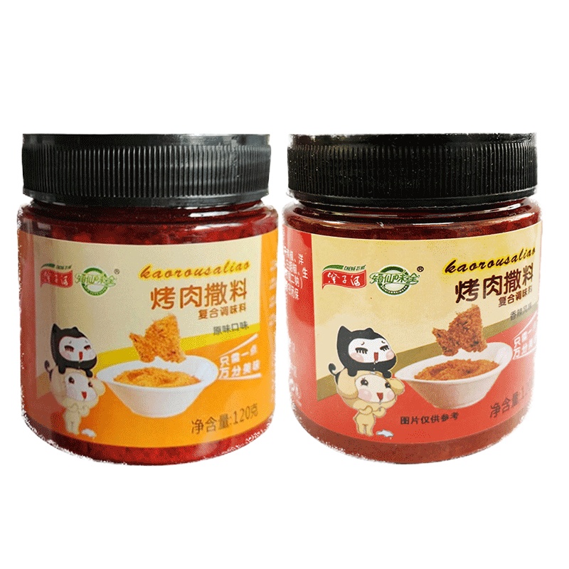 知仙味全烤肉蘸料120g香辣口味韩式烤肉烧烤火锅蘸料撒料家用调味品