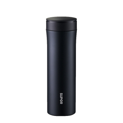 苏泊尔(SUPOR)保温杯316L不锈钢真空水杯 380/500ml带茶漏保温泡茶杯 KC38GB10/KC50GB10