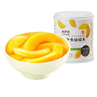 来伊份黄桃罐头312g 水果罐头糖水果捞办公室休闲零食原味