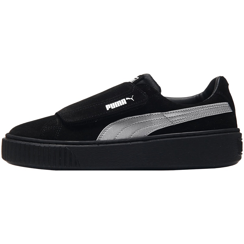 【自营】彪马PUMA女鞋板鞋休闲鞋运动鞋魔术贴36600902 黑色