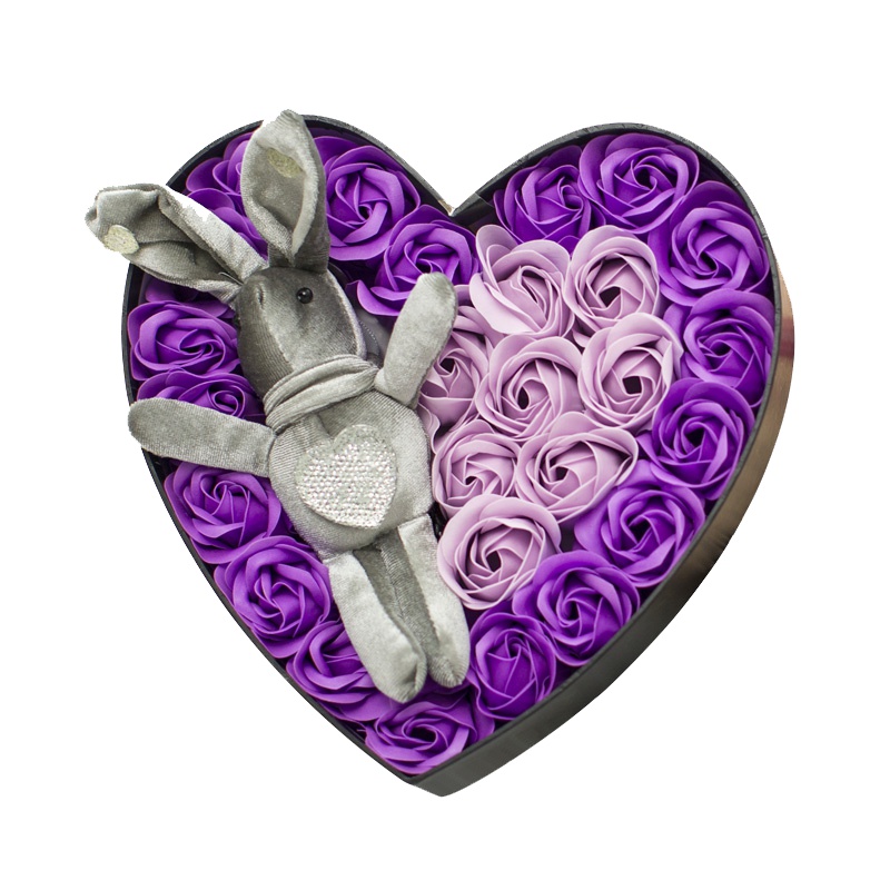 星扉香皂花礼盒生日礼物女生送女友老婆爱人闺蜜幼儿园教师节礼物送给男女老师实用礼品