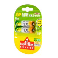 (DT)超霸(GP)5号 1300毫安 2个/卡 镍氢 充电电池(计价单位:卡)