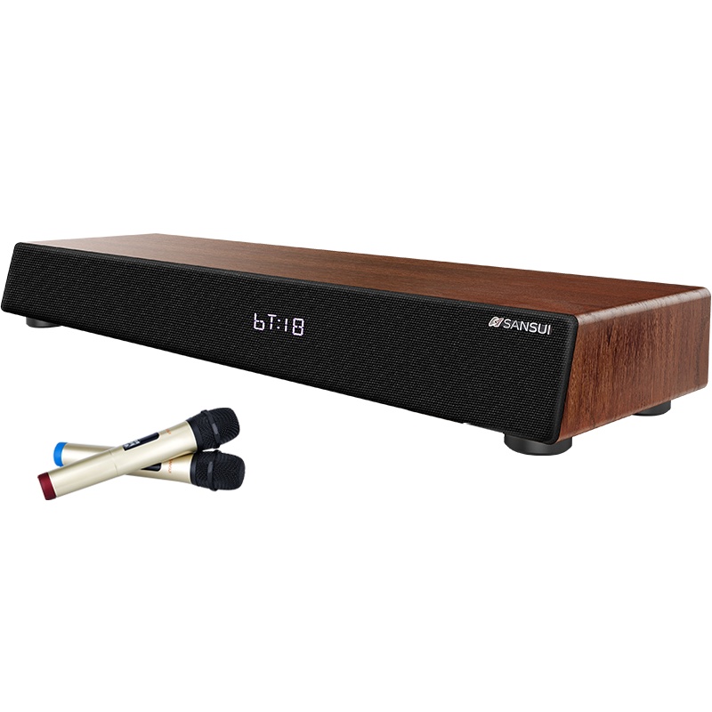 山水(SANSUI)DV-91D 家庭KTV 家庭影院 音响套装 回音壁 蓝牙家用电视音响 K歌旗舰版