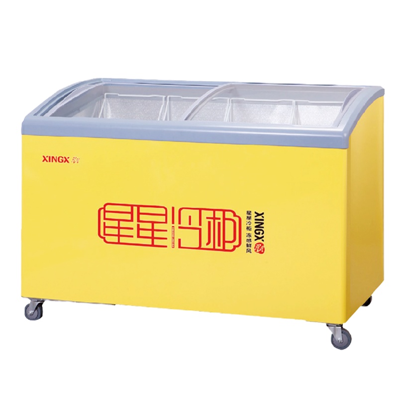 云南星星冷柜SD/SC-326SY圆弧柜