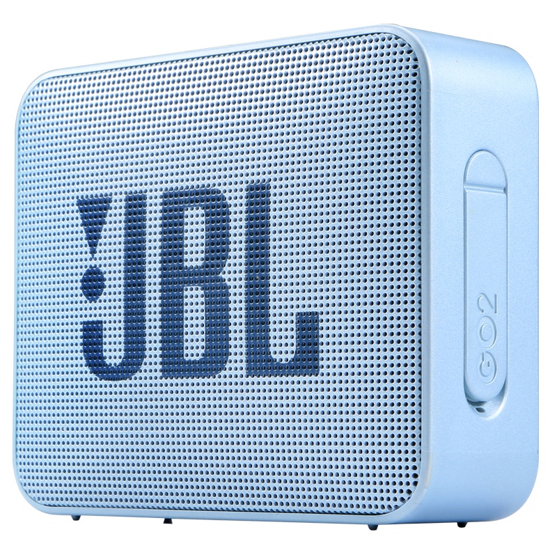 JBL GO2 音乐金砖二代 蓝牙音箱 低音炮 户外便携音响 迷你小音箱 可免提通话 防水设计 湖冰蓝