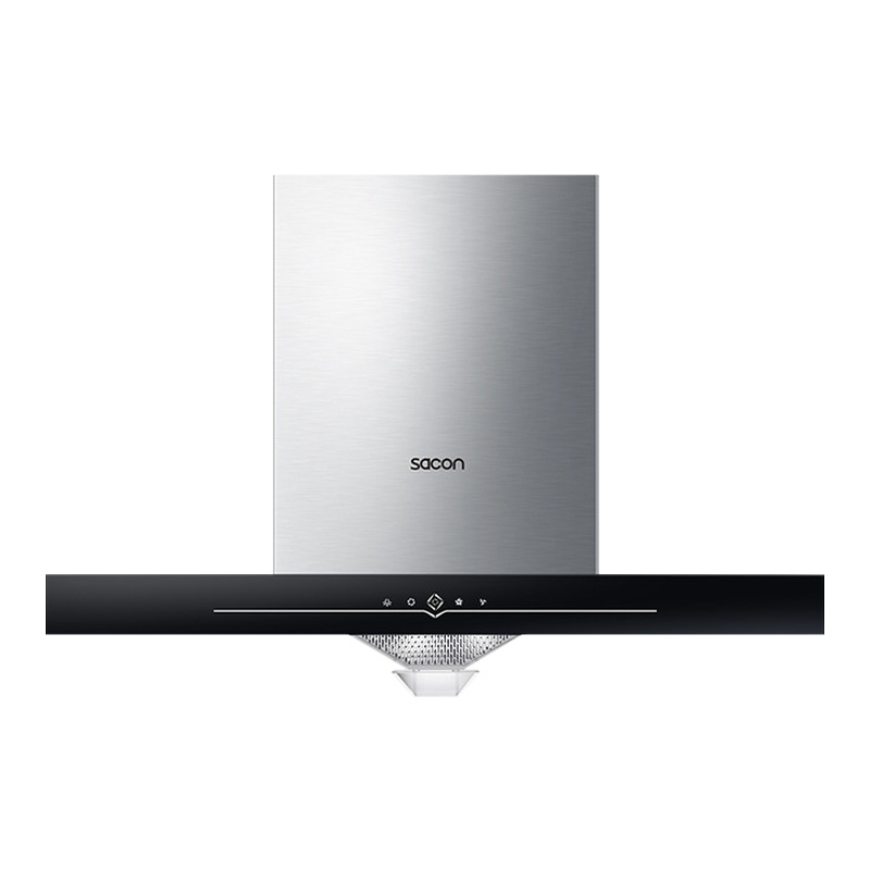 帅康(sacon)抽油烟机欧式吸油烟机单机T8017大吸力小尺寸免拆洗顶吸式家用排烟罩易清洁小户型脱排油烟机抽烟机单烟机