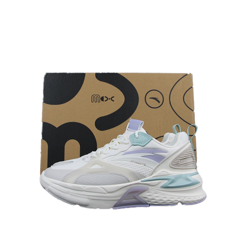 安踏老爹鞋女2021春季新款增高软厚底网面休闲潮运动鞋 122118812