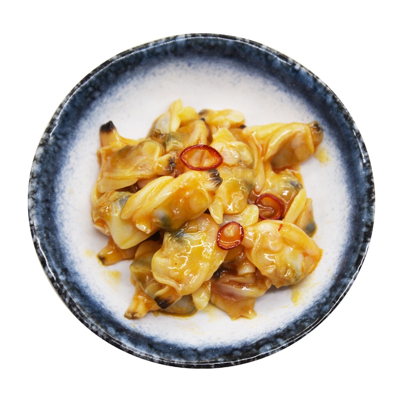 盖世 冷冻即食麻辣蚬子肉 花蛤肉150g*3 袋装 海鲜水产 开胃凉菜 海鲜熟食方便菜