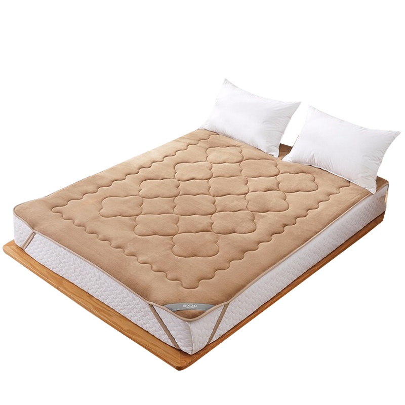 博洋家纺 床垫软垫防滑法莱绒床褥1.8m家用加厚被褥珊瑚绒垫被褥子