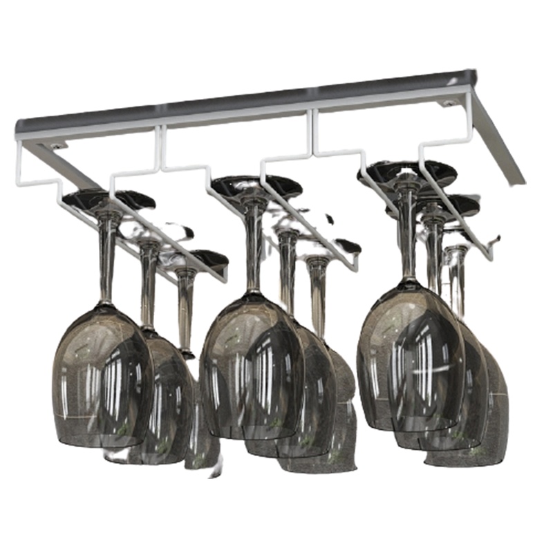 金色家用高脚杯架子酒架古达红酒杯架倒挂葡萄酒杯架摆件挂架悬挂吊架