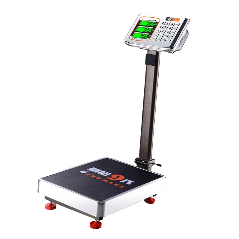 大红鹰 落地式折叠不锈钢电子秤 200KG