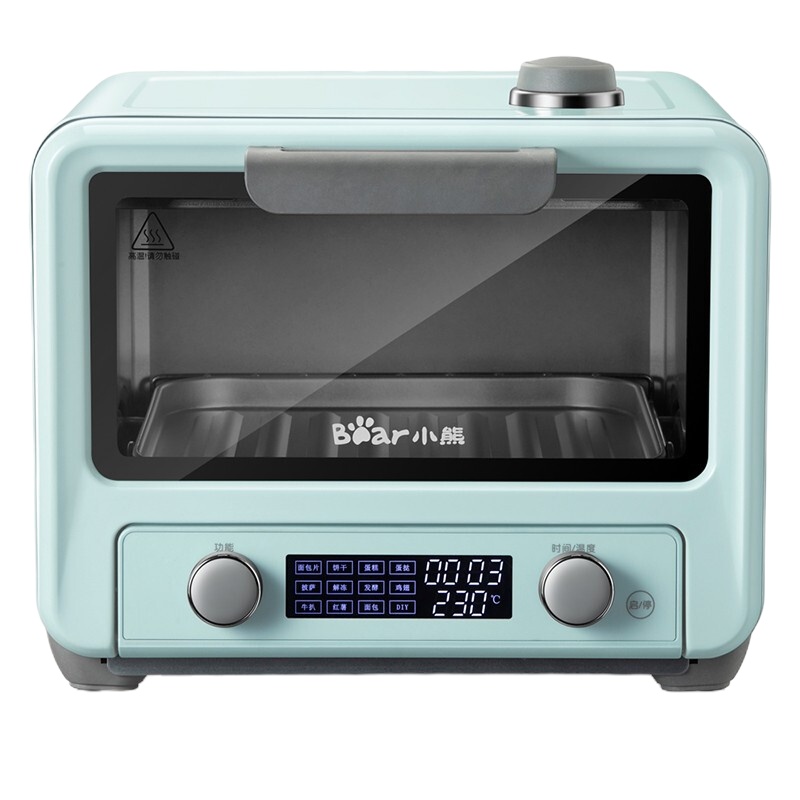 小熊 烤箱 家用多功能自动小型烘焙蒸汽烤箱电烤箱15升