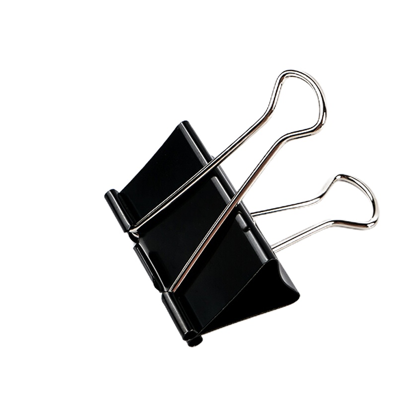 广博(GuangBo)12只装长尾夹子50mm 燕尾夹