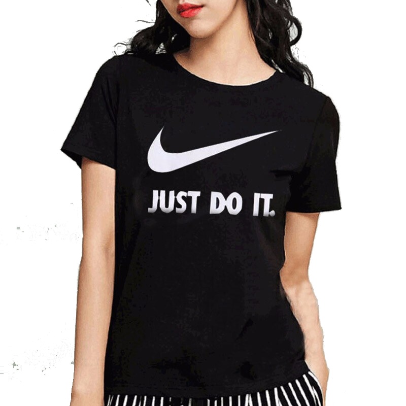 耐克（NIKE）女款印花logo圆领短袖T恤889404