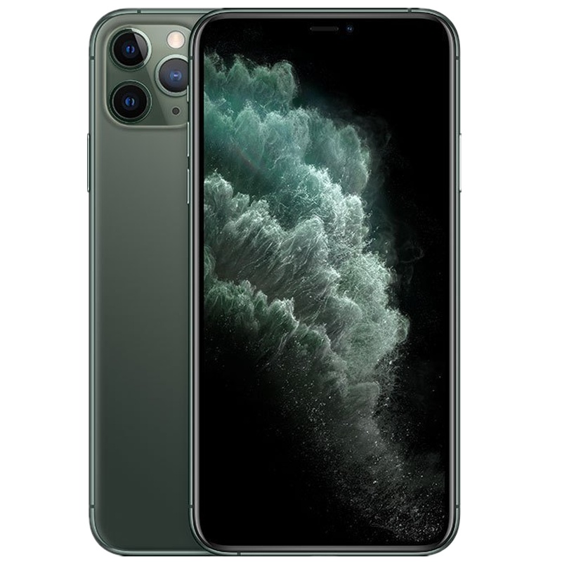 [原封无锁标配]Apple iPhone 11 Pro Max 暗夜绿色 256GB 美版(单卡)移动联通电信4G全网通智能手机