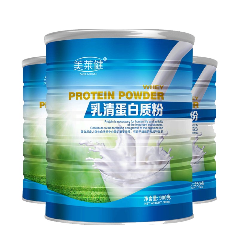 美莱健(MEILAIJIAN) 多营养蛋白质粉900g/罐装 赠乳清蛋白质粉350g*2 瘦人 粉剂健肌代粉