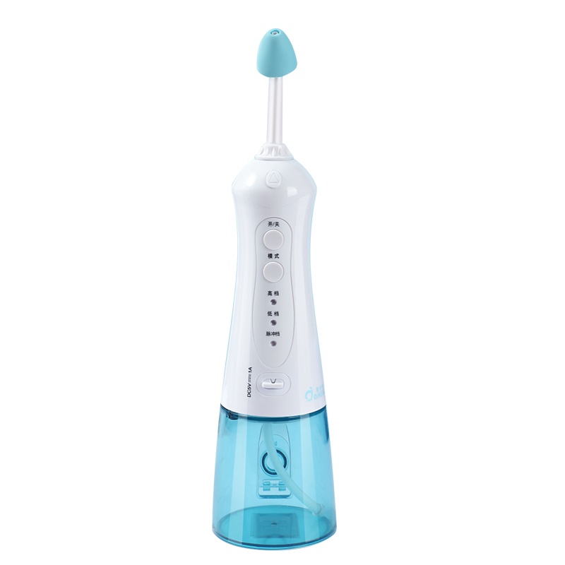 爱护佳电动洗鼻器脉冲家用鼻腔冲洗医用洗鼻盐用鼻通急慢过敏性鼻炎+60包盐