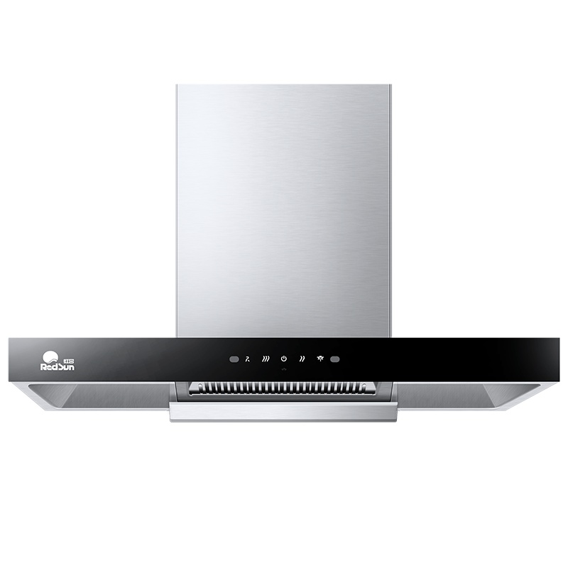 红日(RedSun)烟灶套装20立方大吸力挥手感应自动清洁抽油烟机家用油烟机燃气灶套餐TSEU05+SNE31B(液化气