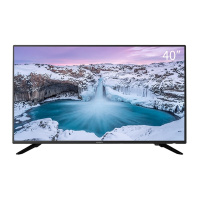 平板电视 40英寸 10核窄边高清智能网络WiFi教育资源家用卧室平板电视 黑色 40E510