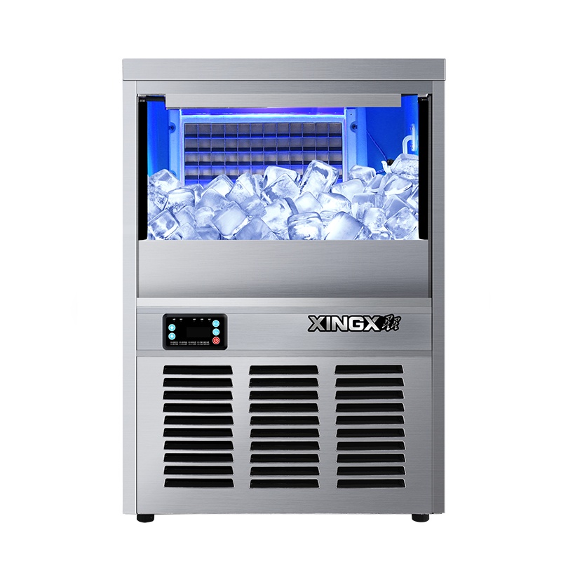 星星(XINGX) 60冰格 商用制冰机 奶茶店酒吧 KTV设备 造冰机商用 小型全自动大型设备 XZB-90JA60