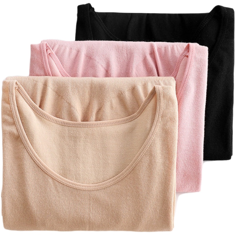 俞兆林保暖内衣女上衣低领紧身美体薄款长袖贴身内穿打底衫秋衣女单件