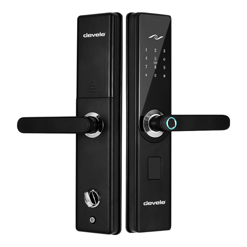 迪威乐develeW333一握开智能锁 指纹锁 密码锁 家用防盗门锁