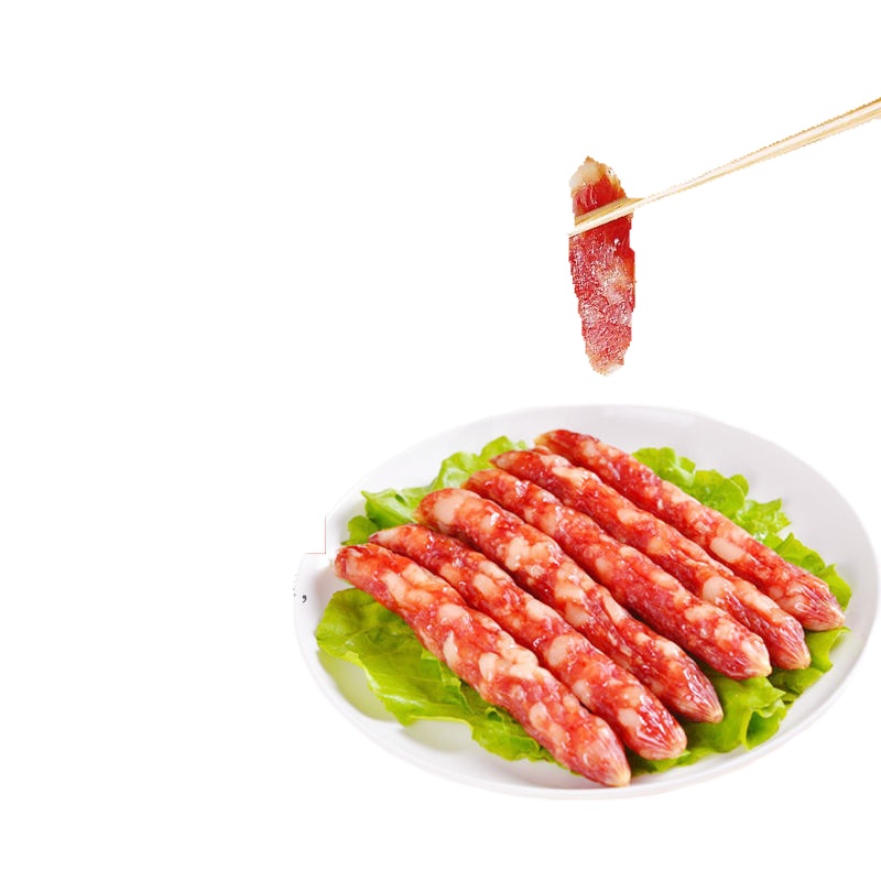 广式广味腊肠香肠1000g/500g/400g/200g特产腊肉烤肠 [口感更好]广味手工肠 400g