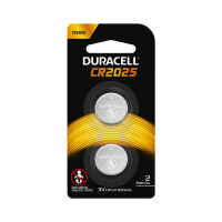 金霸王(Duracell)CR2025 纽扣电池 2粒装 (简易装)锂电池汽车钥匙玩具遥控器原装体温度计主板