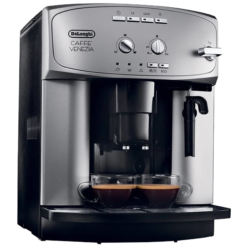 德龙(Delonghi)咖啡机 意式15Bar泵压 自动清洗 原装进口 家用全自动 ESAM2200