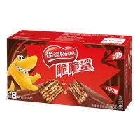 雀巢(Nestle) 脆脆鲨 威化饼干 巧克力口味640g(24*20g+赠8*20g)休闲零食