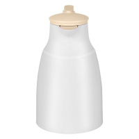 联创(Lianc)保温水壶不锈钢双层真空保温 防漏防尘双层防烫暖水DF-CP002M白色