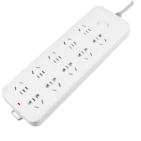 公牛(BULL)GN-218 万用插座(排插) 3米 10A 十插 宽