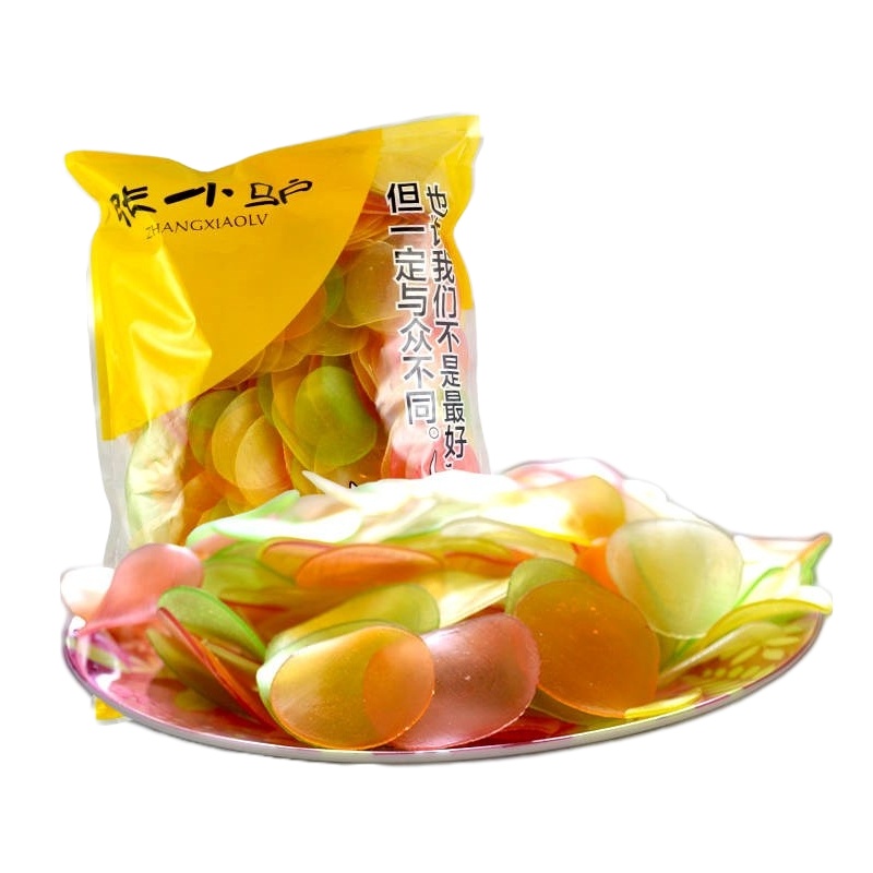 龙虾片鲜虾片150克/500克自己炸油炸食品膨化彩色无色片 白色500克*2袋(共1000克)