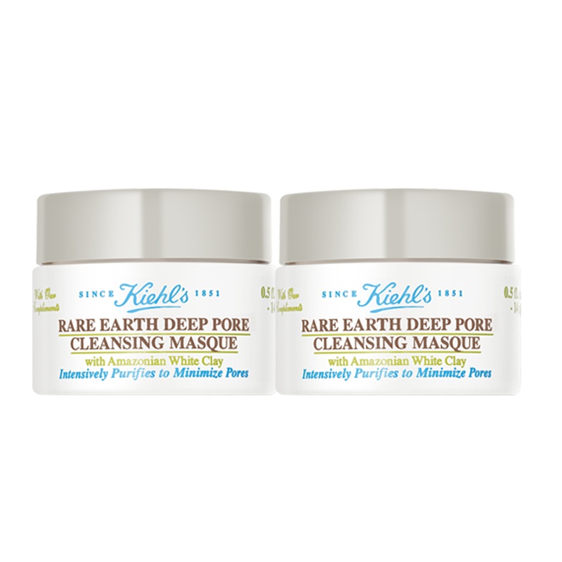 科颜氏kiehls亚马逊白泥清洁面膜14ml科颜氏亚马逊白泥清洁面膜14ml*3