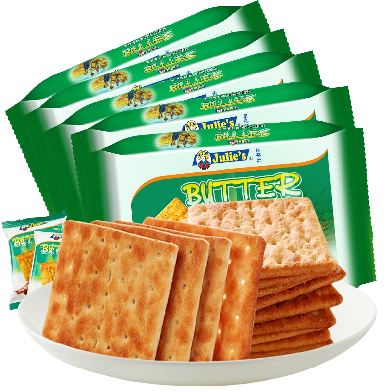 茱蒂丝奶油苏打咸味饼干250g*5袋