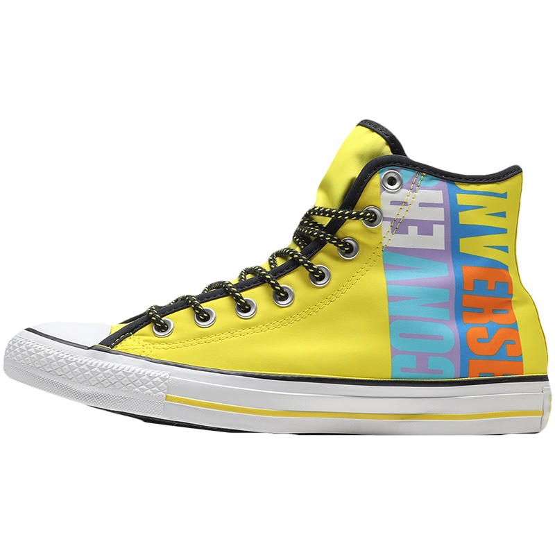 CONVERSE男鞋女鞋板鞋新款ALL STAR撞色高帮系带运动鞋164092C