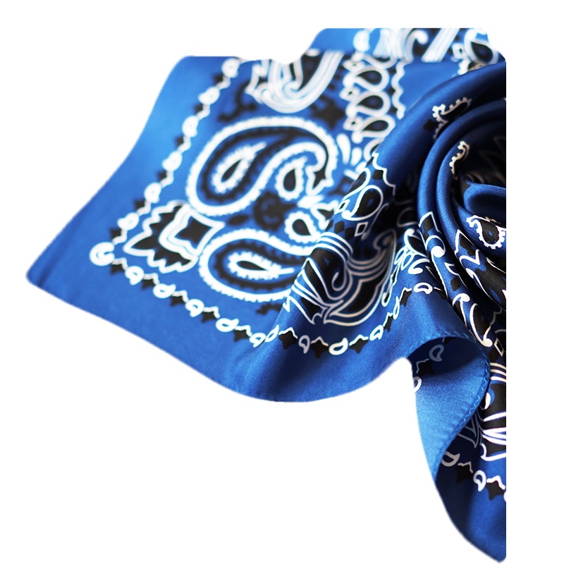 绮园(Qiyuan)100%桑蚕丝(斜纹绸)平凡不简单中方巾复古女神派系视觉冲击62*62cm