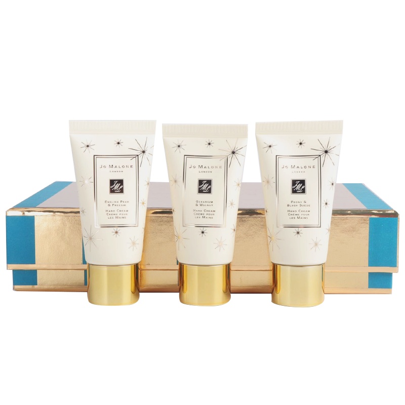 [国内专柜版]祖玛珑护手霜套装(英国梨与小苍兰香型30ml+牡丹与胭红胭红麂绒香型30ml+天竺葵与核桃香型30ml)