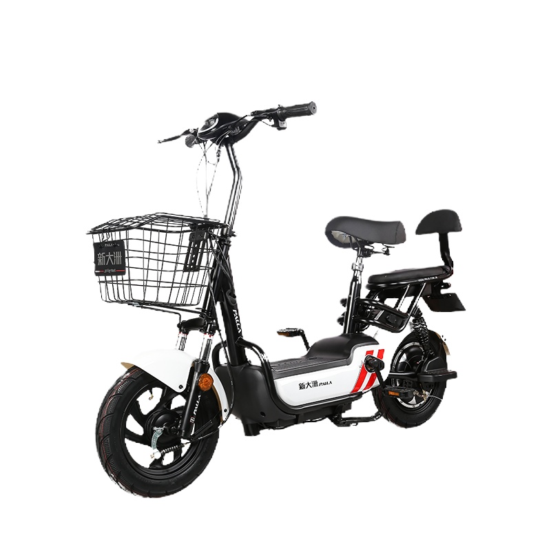 新大洲派乐/PALLA K1 电动车新国标电瓶车48V男女成人代步车两轮电动自行车 K1亮黑