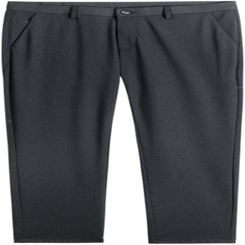 千纸鹤男装春季新款黑色弹力休闲裤西裤韩版潮流针织长裤子70338