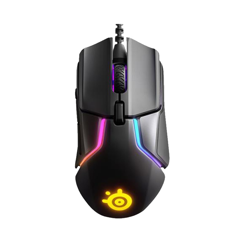 赛睿(SteelSeries)Rival 600游戏鼠标 RGB人体工程学鼠标 电竞有线鼠标 黑色