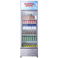 澳柯玛(AUCMA) 展示柜SC-278NE 278升商用单门冷藏展示柜冰柜保鲜饮料柜啤酒柜超市立式冰箱饭店餐饮一级能效