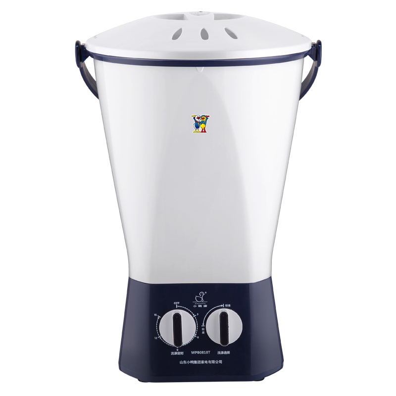 小鸭 迷你洗衣机 洗内衣裤袜子神器小型便携式家用宿舍分桶半自动XPB12-3012 双