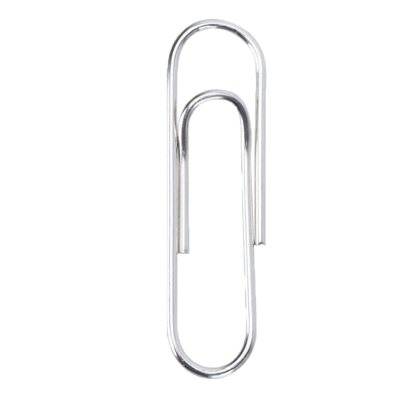 得力(deli)0018回形针 电镀金属曲别针 3号29mm 100枚/盒 单盒装