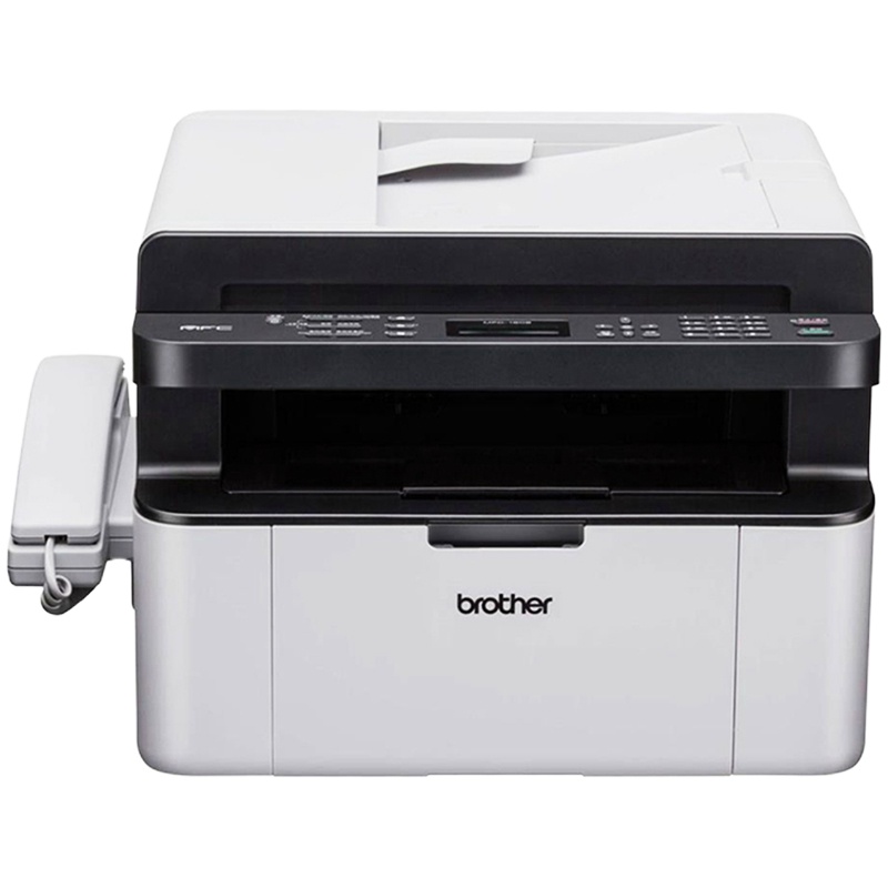 兄弟(brother)MFC-1908黑白激光多功能一体机 打印 复印 扫描 传真 带电话手柄