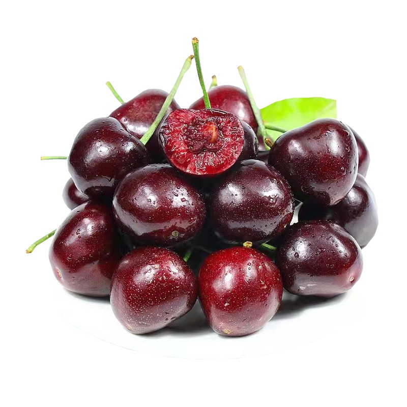 [五个农民]智利进口santina桑提娜JJJ级车厘子500g红宝石樱桃时令新鲜水果顺丰空运核酸检测安全放心