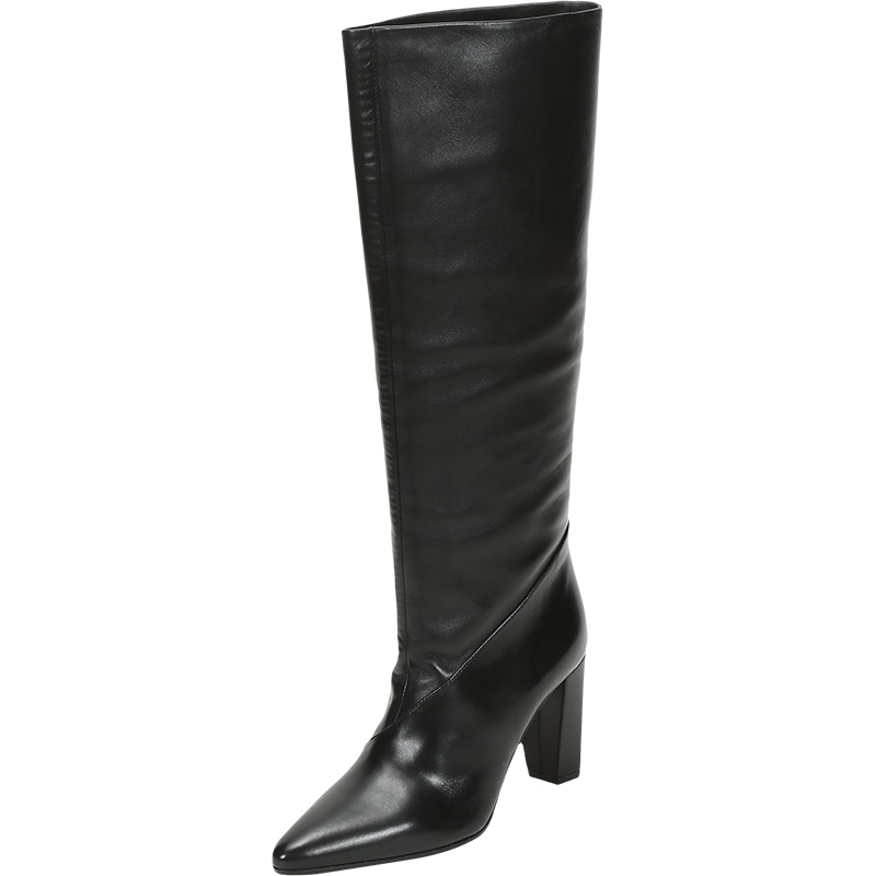 BALLY 巴利 女士 羊皮尖头高跟靴子长靴 DAYAN 85