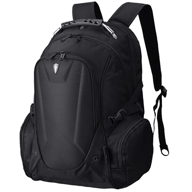 维多利亚旅行者victoriatourist V 601215.6寸耐磨防水双肩电脑包背包黑色系数码电脑包