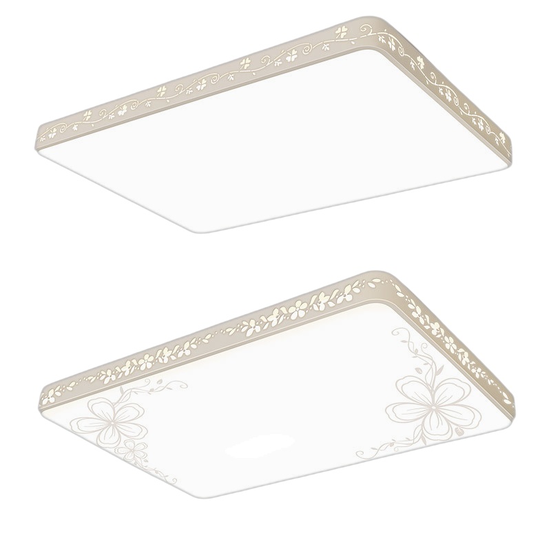 led吸顶灯长方形客厅灯大灯卧室灯主卧室房间灯具简约现代大气家用智能超薄大厅灯饰2021年新款北欧餐厅吊灯