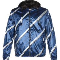 EMPORIO ARMANI 阿玛尼 男士 聚酯纤维/锦纶薄款双面连帽夹克外套 3K1BS3 1NZMZ